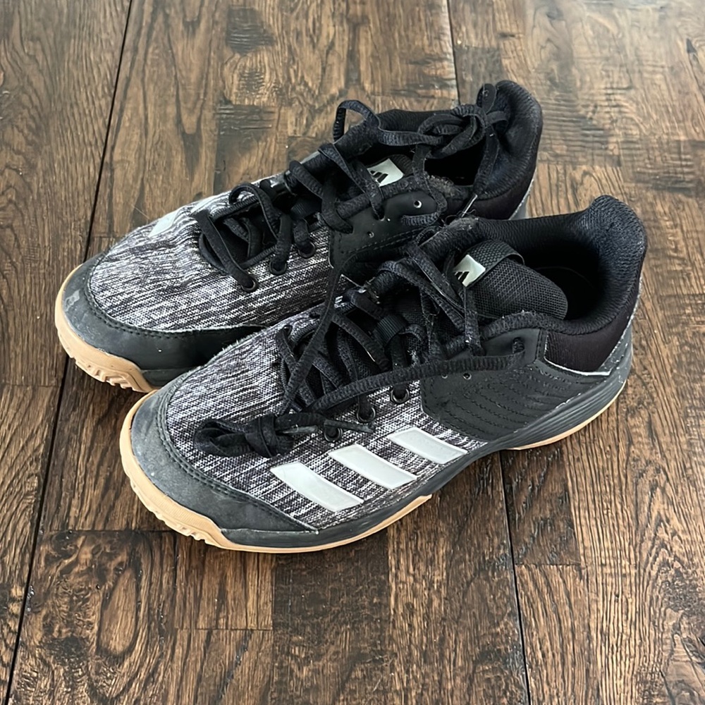 Girls, Adidas volleyball shoes size 3